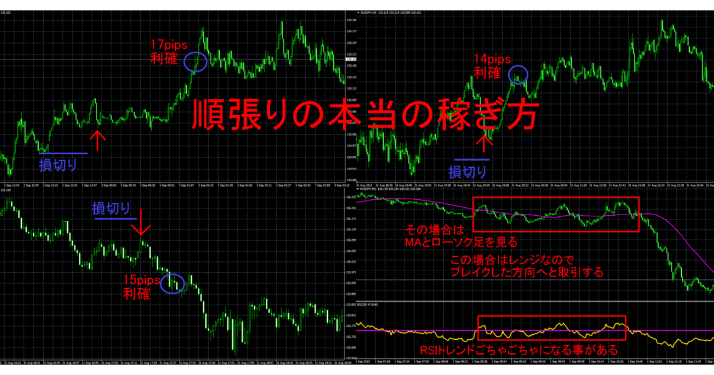 順張りの本当の稼ぎ方