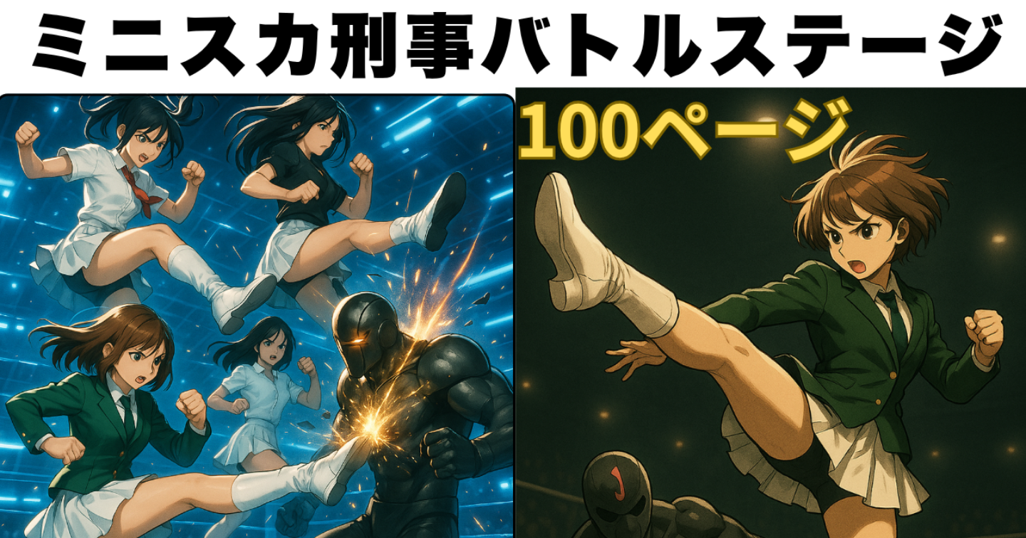 ミニスカ刑事バトルステージ（漫画）