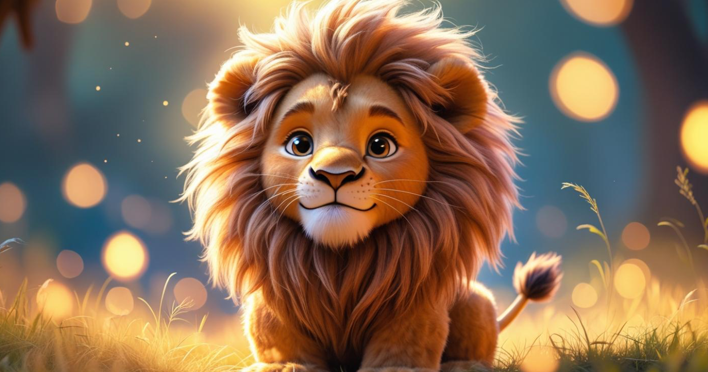 わ🦁ロロのともだち紹介：心やさしいライオン・ノア〜ふたりだけの秘密基地