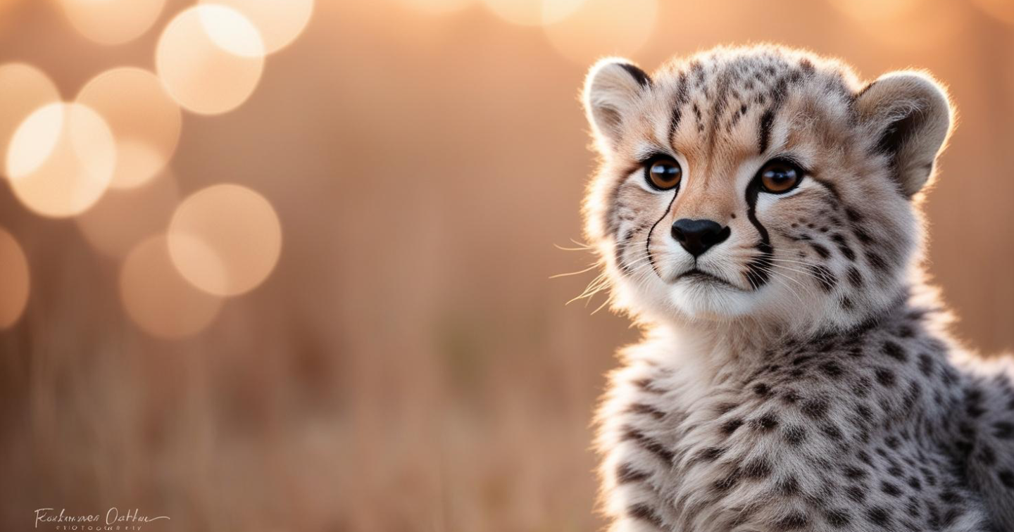 🌟ロロのともだち紹介：チーターの赤ちゃん・ルル
