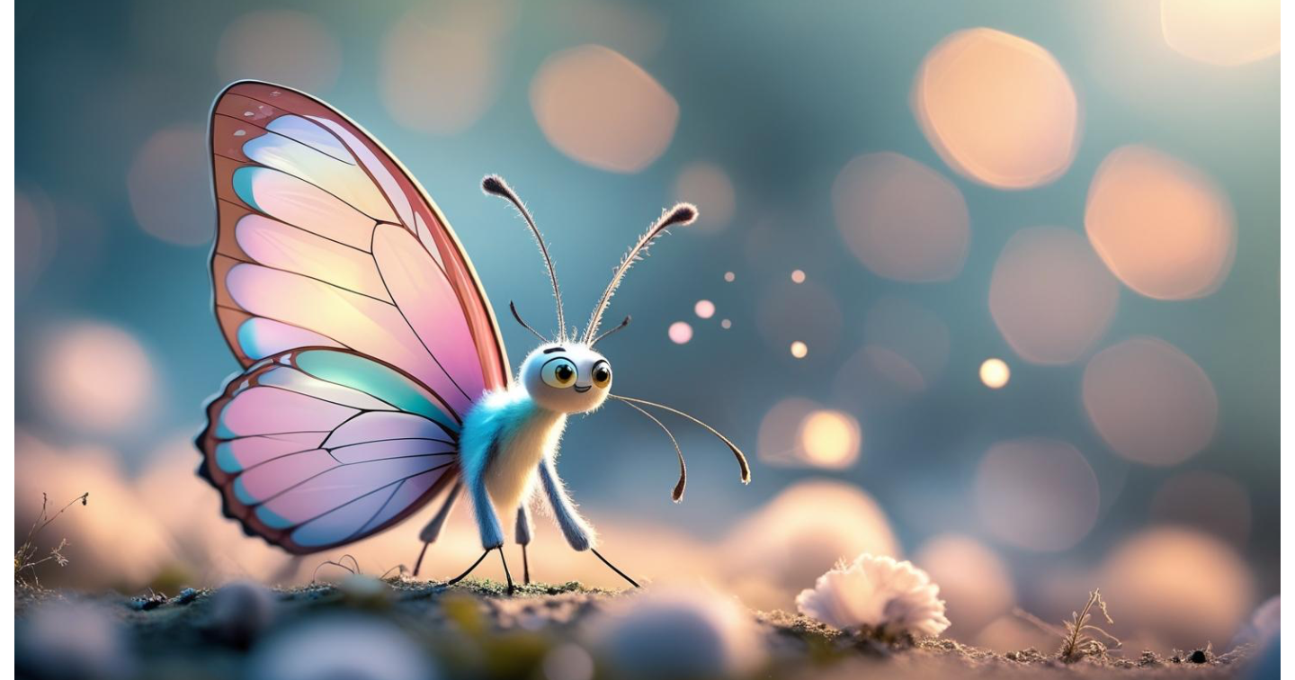 🦋ロロのともだち紹介：おしゃべりちょうちょのミミ