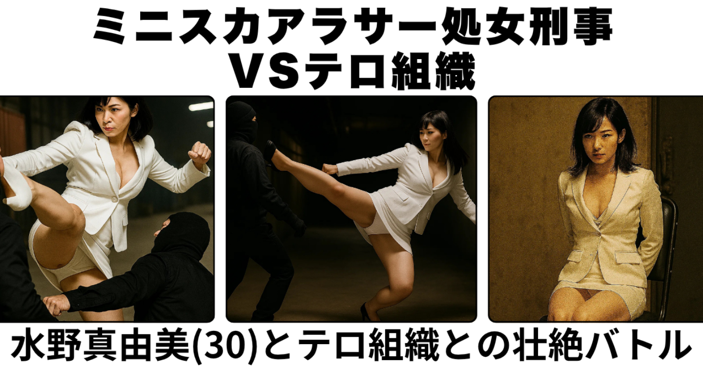 ミニスカアラサー処女刑事VSテロ組織