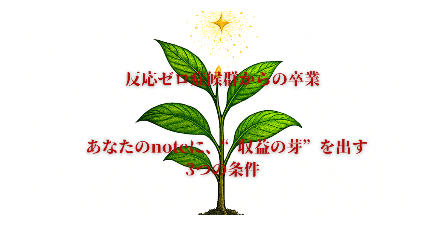 「誰にも届かないnote」に終止符を。読まれない・売れないを脱する“3つのズレ”の処方箋