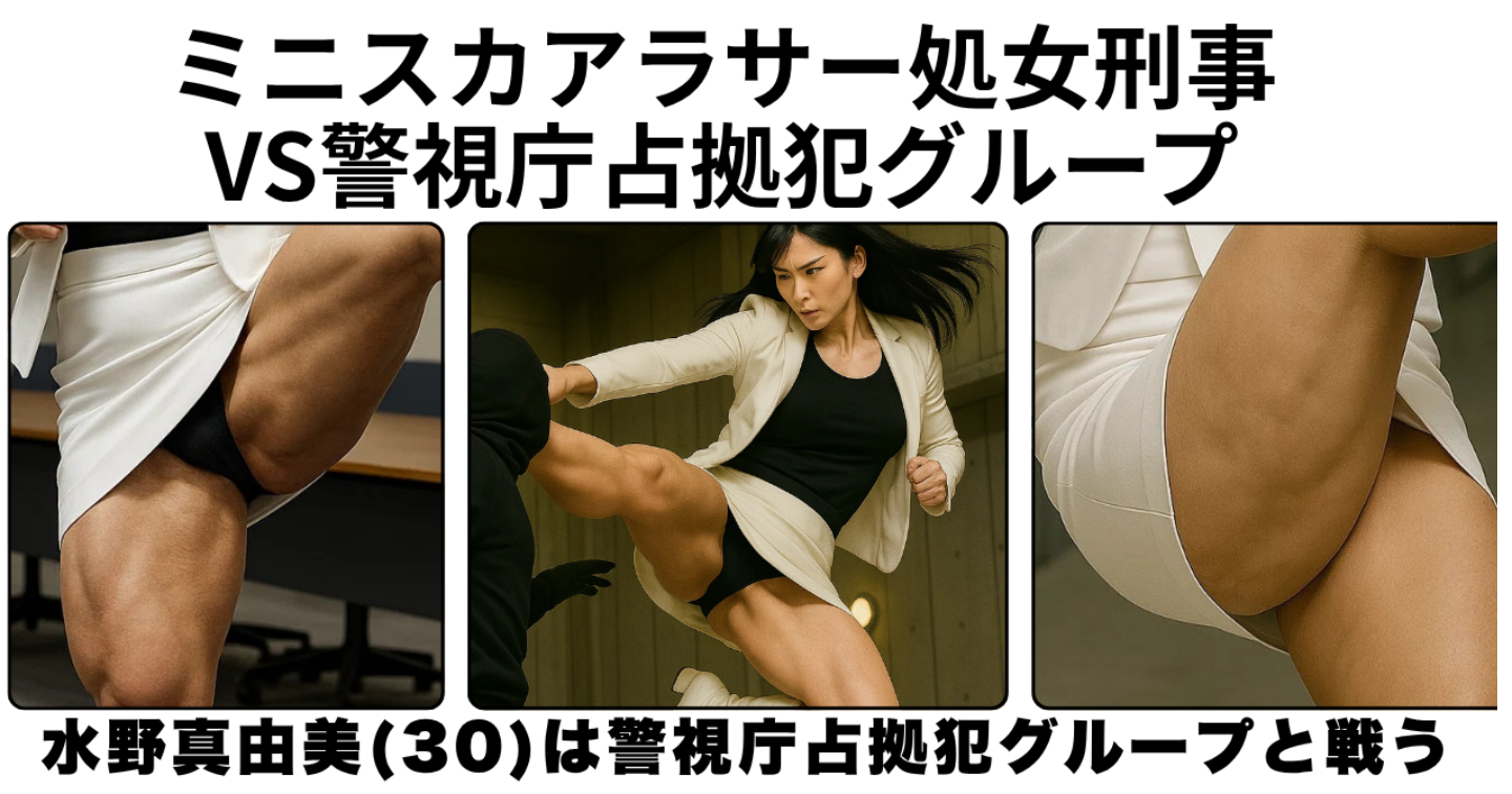 ミニスカアラサー処女刑事VS警視庁占拠グループ