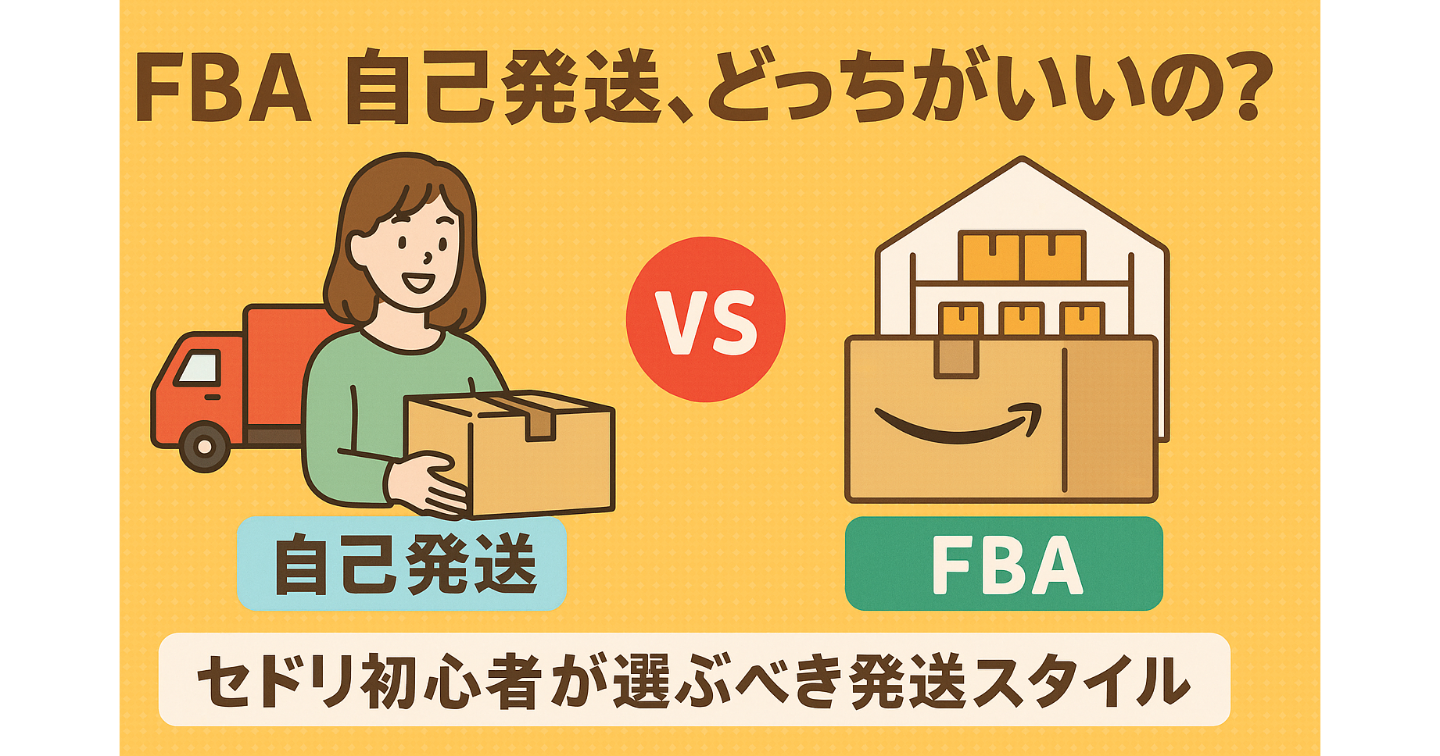 📦FBAと自己発送、どっちがいいの？