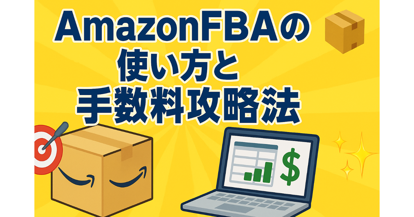 🎯 2日目：AmazonFBAの使い方と利益を最大化するための手数料攻略法📦💻✨