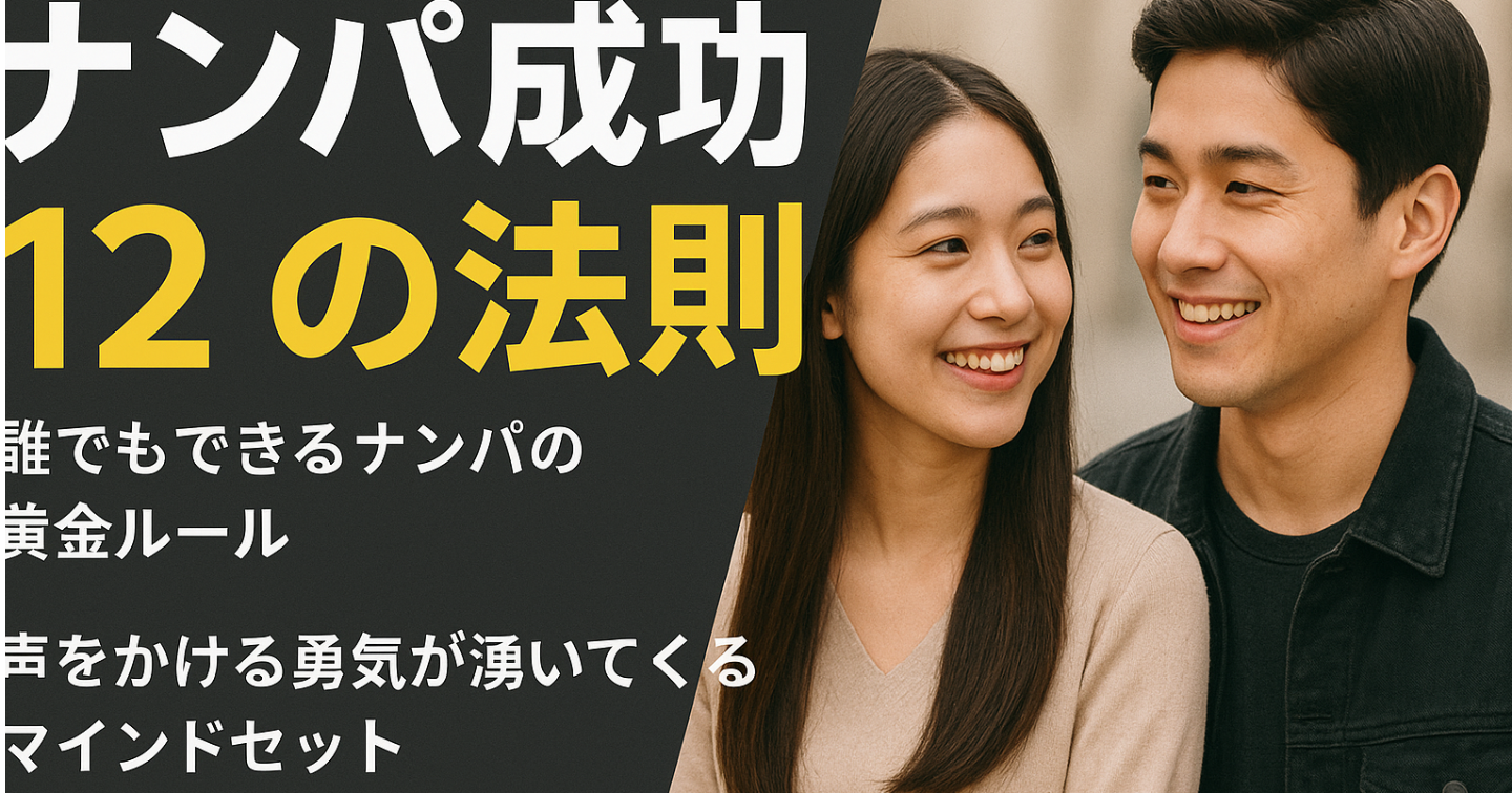 ナンパ成功12の法則