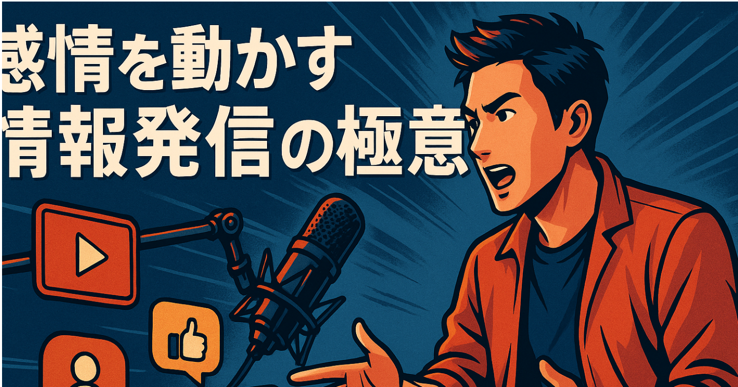 感情を動かす情報発信の極意