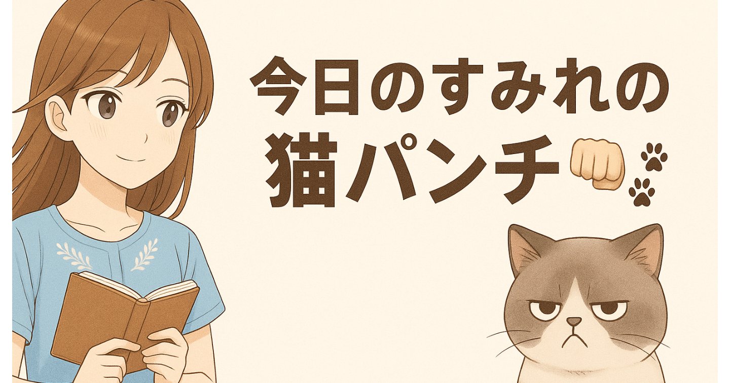 Episode 4 🐾 Today's Sumire Cat Punch｜今日のすみれ猫パンチ（第4回）
