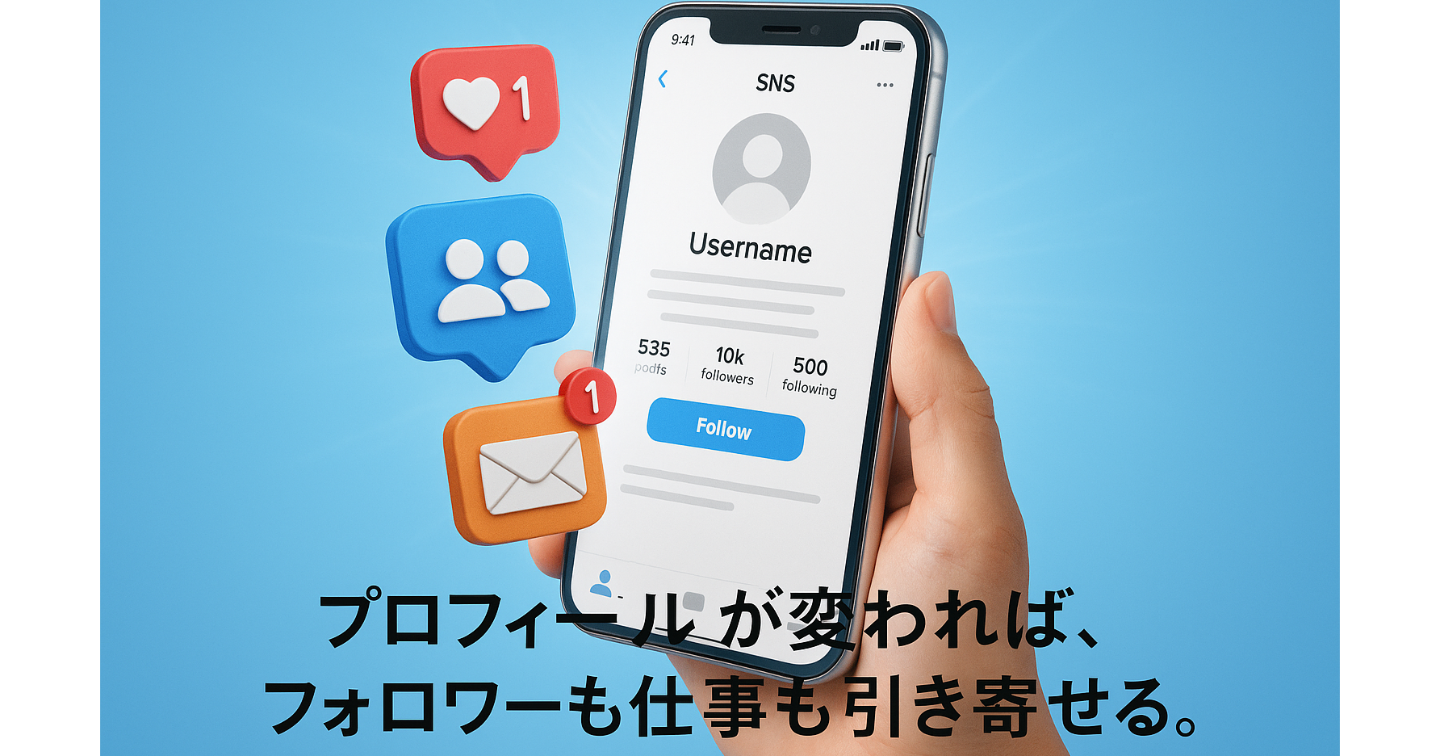 なぜ、たった数行で“フォロワーも仕事も集まる”のか？