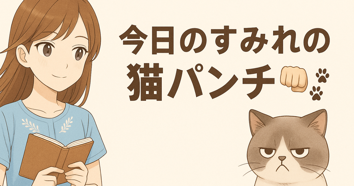Episode 5 🐾 Today's Sumire Cat Punch｜今日のすみれ猫パンチ（第5回）