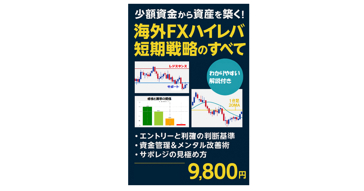 海外FX少額爆益マスター講座|戦略を完全公開