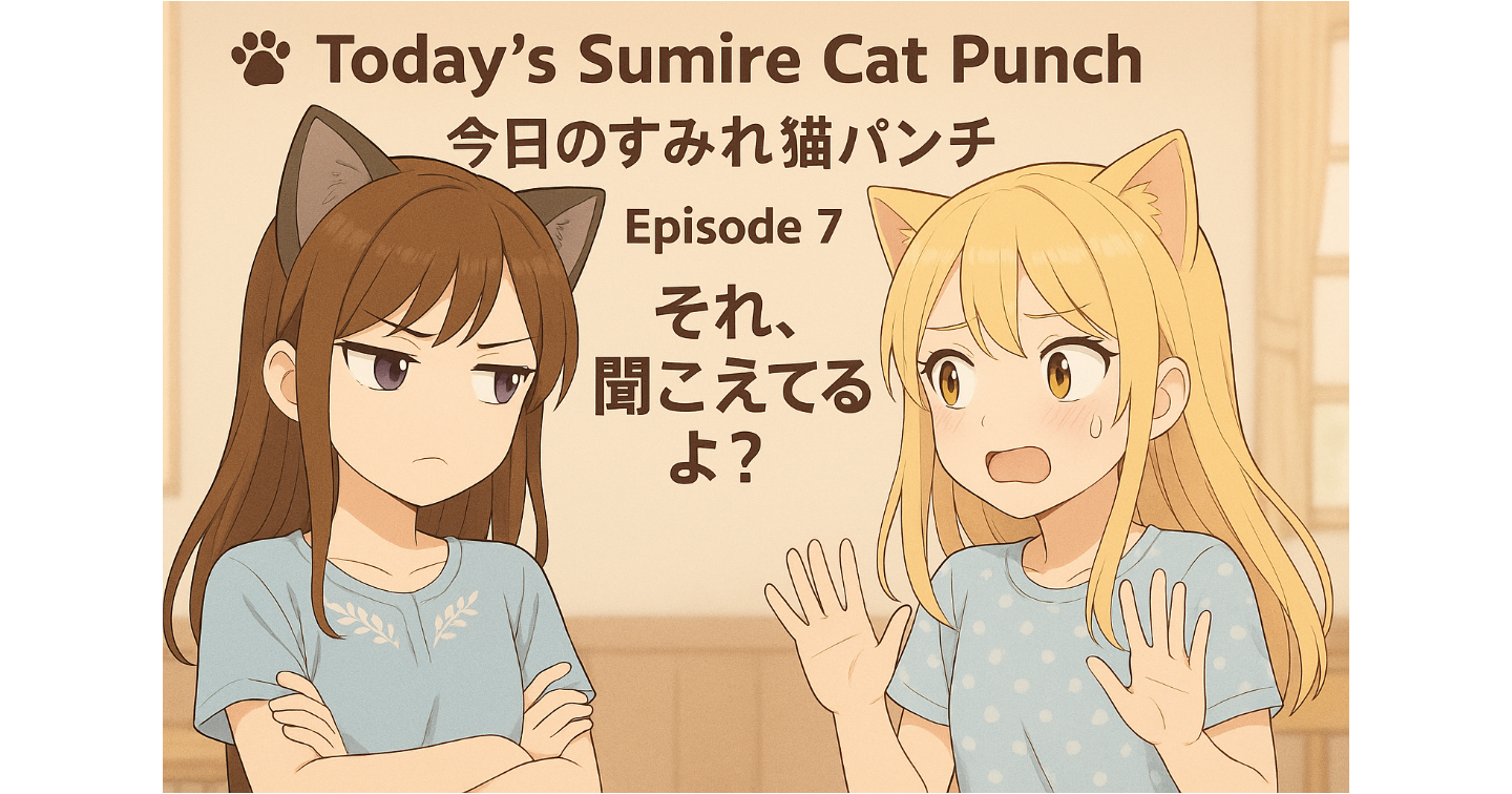 # Episode 7 🐾 Today's Sumire Cat Punch｜今日のすみれ猫パンチ（第7回）