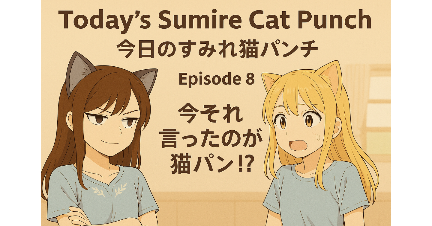 Episode 8 🐾 Today's Sumire Cat Punch｜今日のすみれ猫パンチ（第8回）