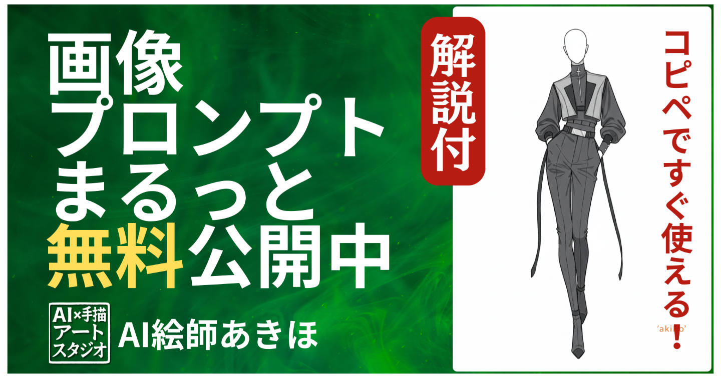 【プロンプト無料配布】AIで描く「引き算の美学」。洗練されたファッションイラスト