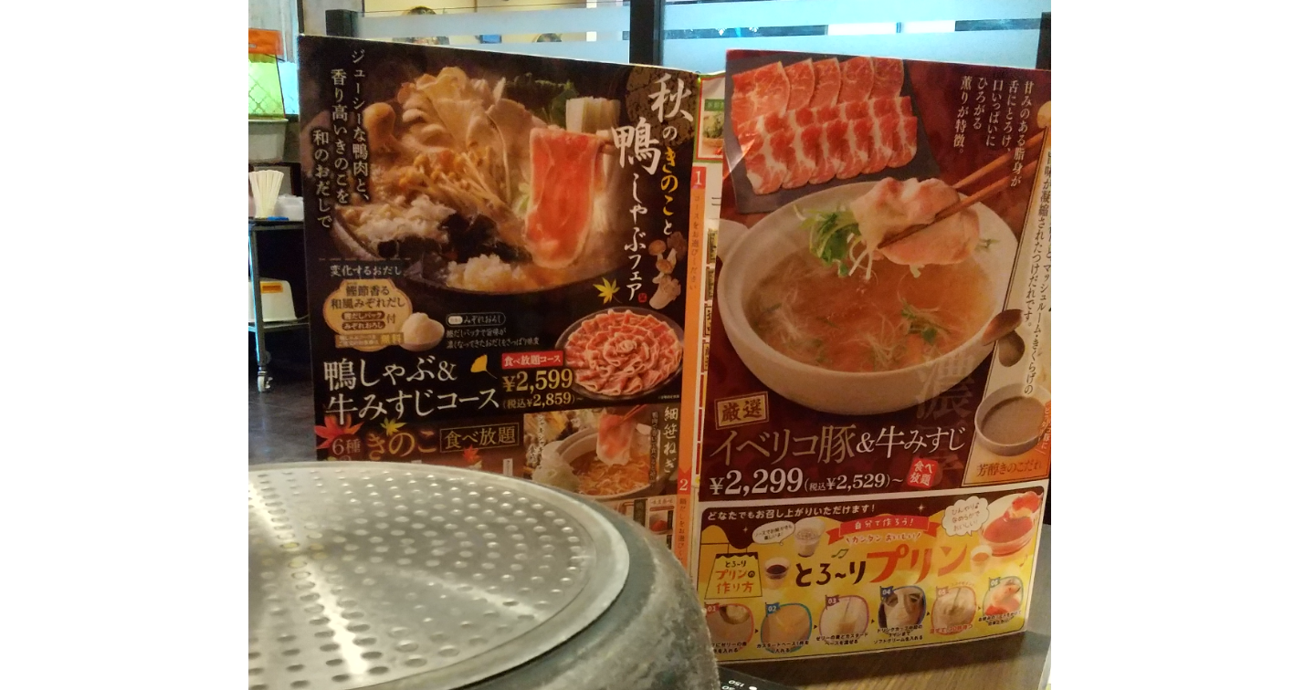 しゃぶ葉の鴨しゃぶで4毒抜き！至福の和風だし体験