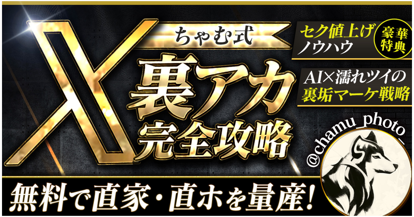 ちゃむ式裏アカ攻略