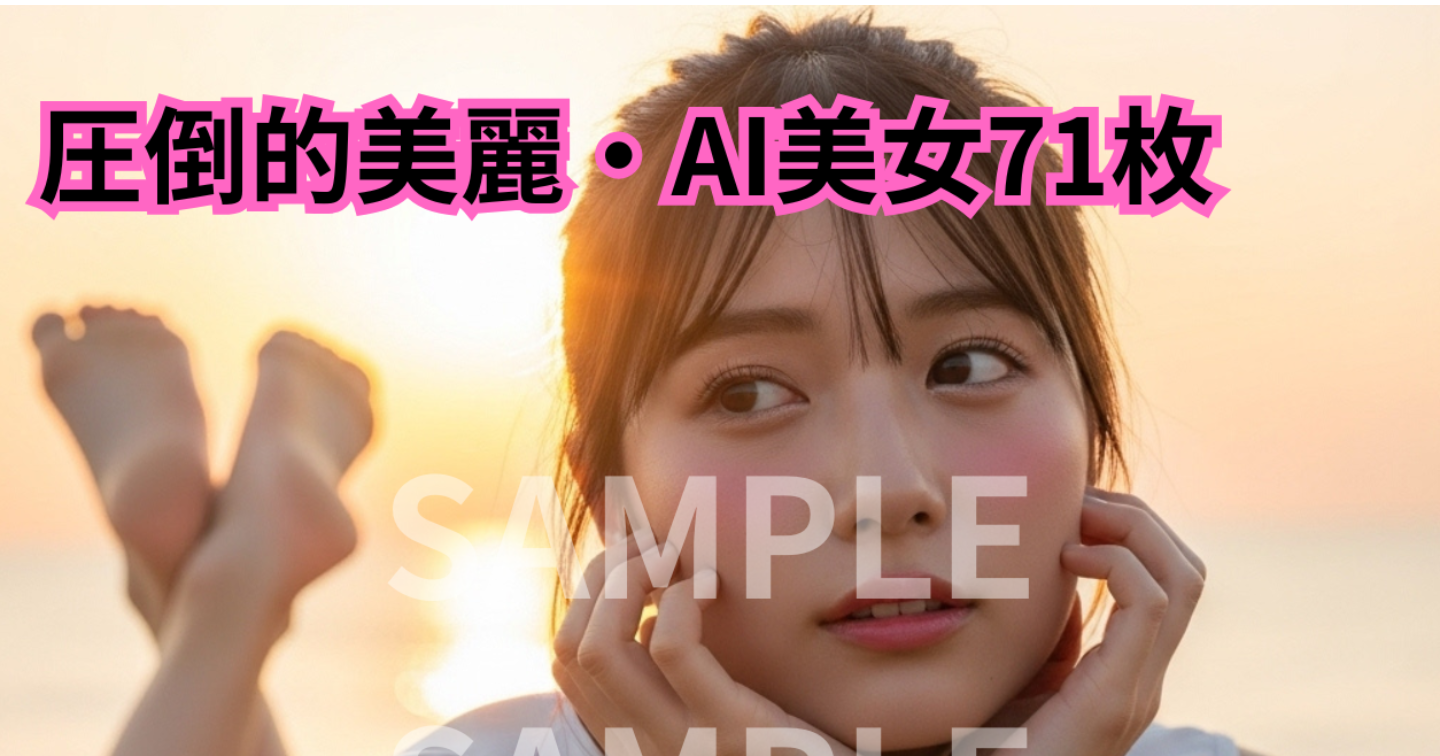 【画像71枚】圧倒的美麗・22歳日本人女性 AI美女プロンプト17種類公開 爽やか夏コーデのリアル美女健康的ったAI美人