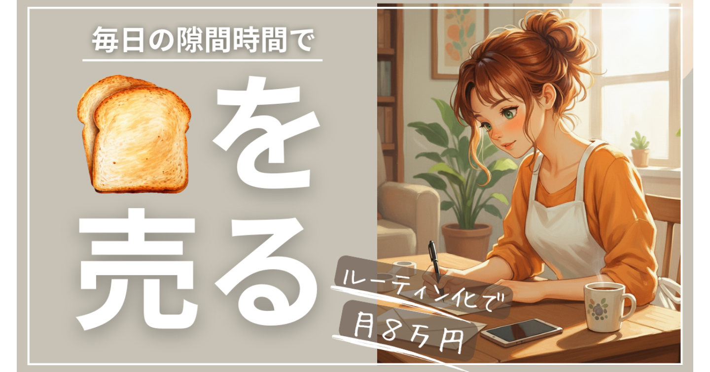 🍞を売る