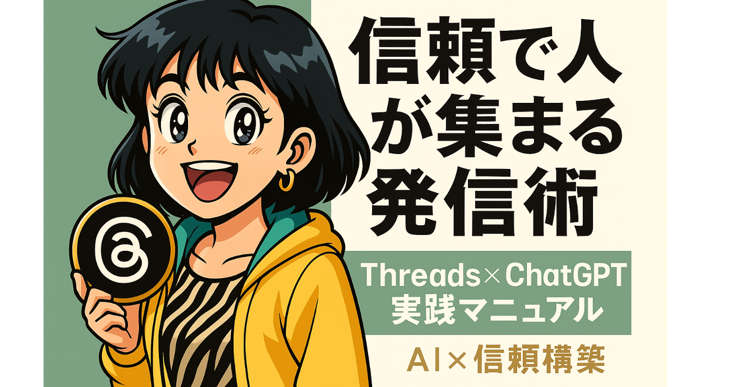 SNS初心者の私がたった1ヶ月で0→10突破。Threadsで信頼を導線に変えた“集客設計”とは？