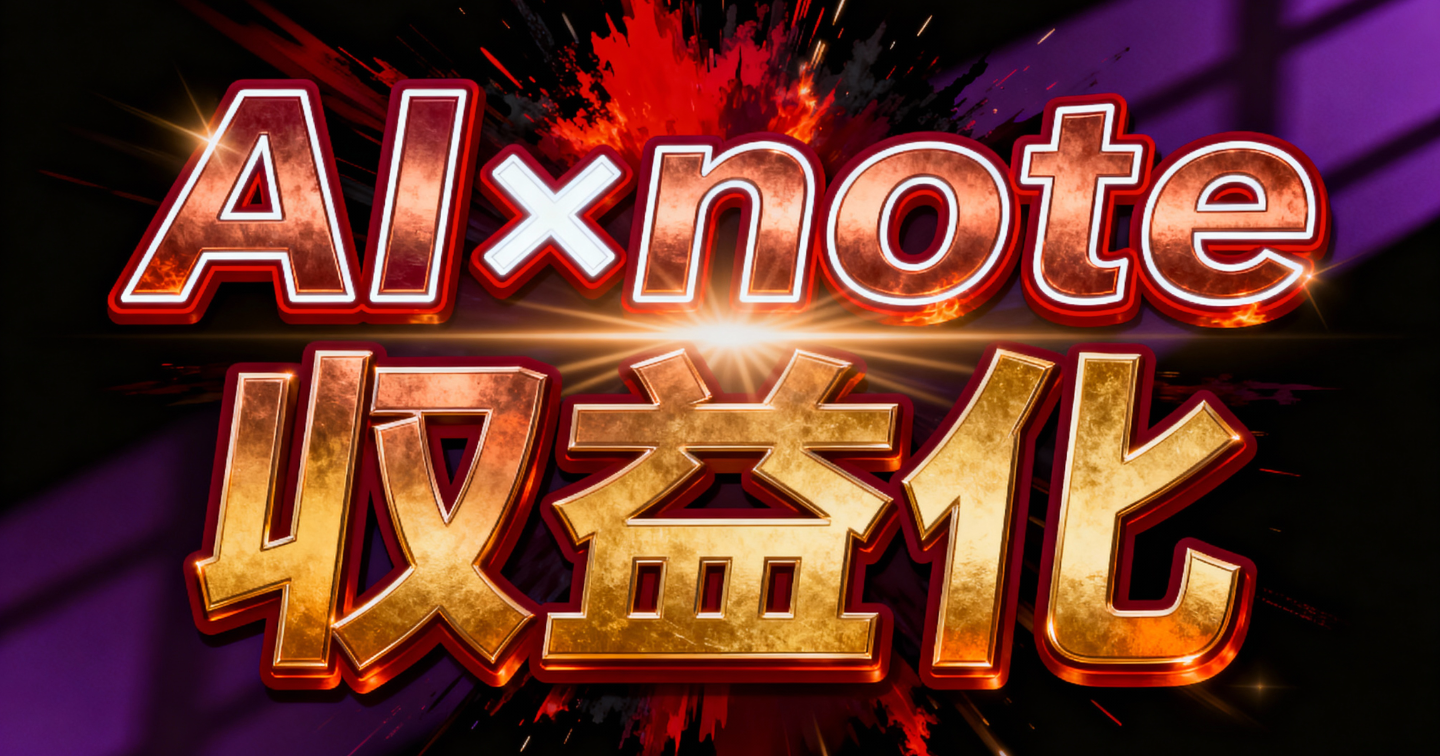 【限定公開】5ヶ月連続100万円達成した僕の、AI×note収益化の全ノウハウ
