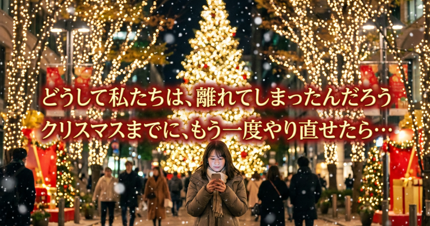 「もう一度やり直したい」クリスマス前に読むべき、彼の本音と復縁ロードマップ