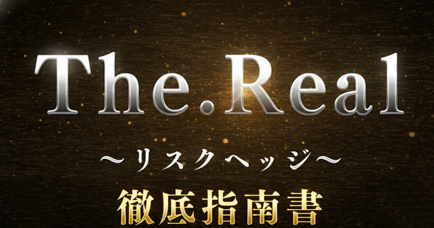 The.Real～リスクヘッジ～徹底指南書