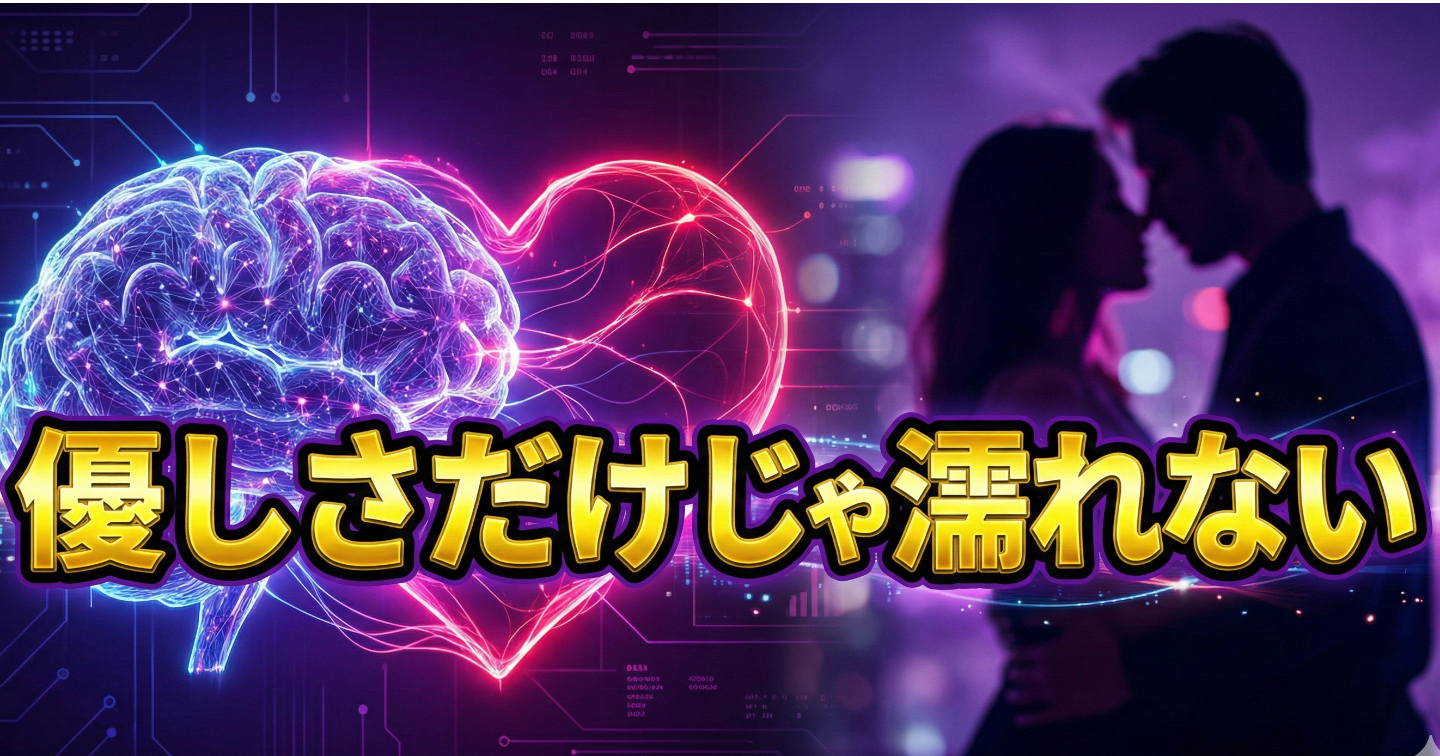 【脳科学×性愛】優しさだけじゃ濡れない理由。解剖学で彼女を"依存"させる、禁断の完全攻略ガイド（今日から使えるアクションプラン付）