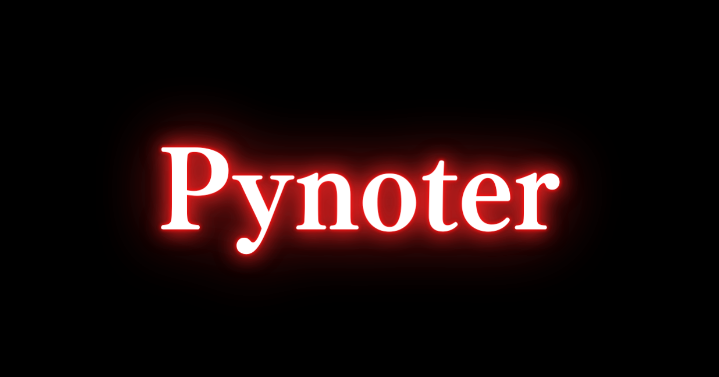 Pynoter