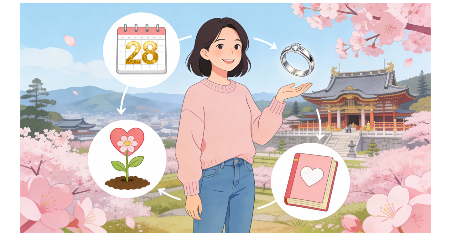 【完全版】恋愛経験ゼロの栃木出身こじらせ女子が28歳で結婚するまでの全戦略