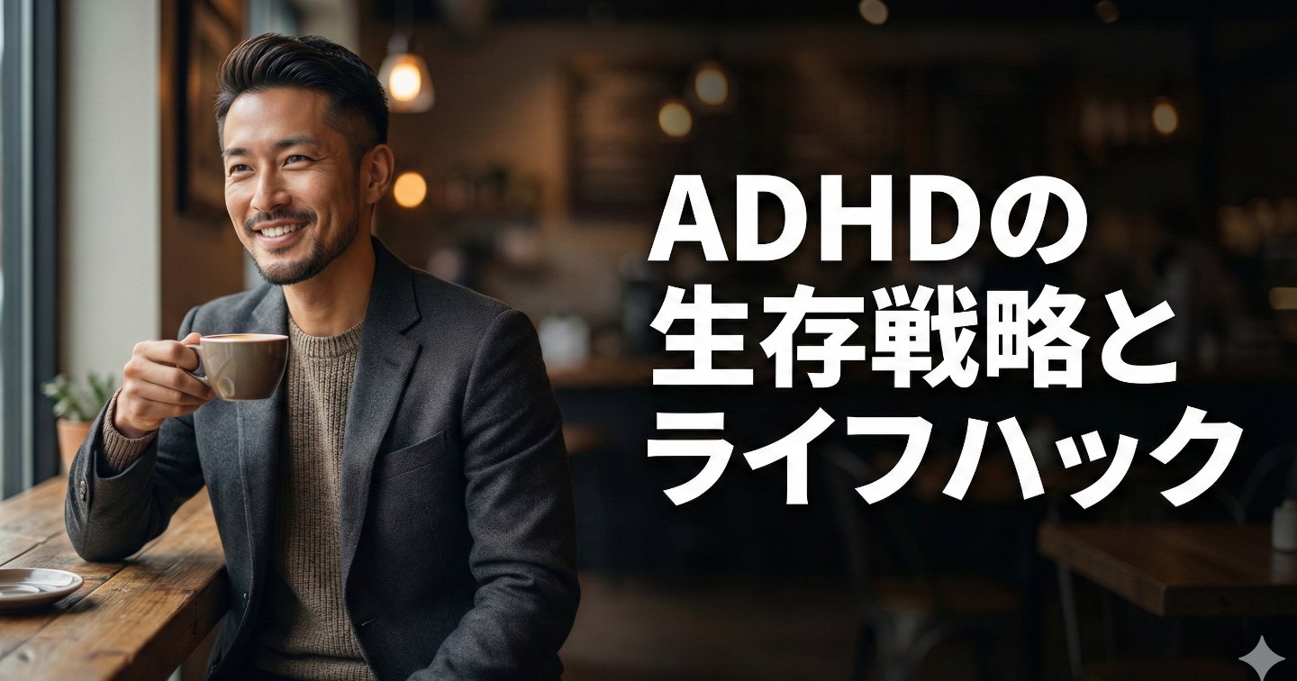 ADHDの脳を武器に変える。生きづらさを才能に変えた、僕の生存戦略と具体的ライフハック