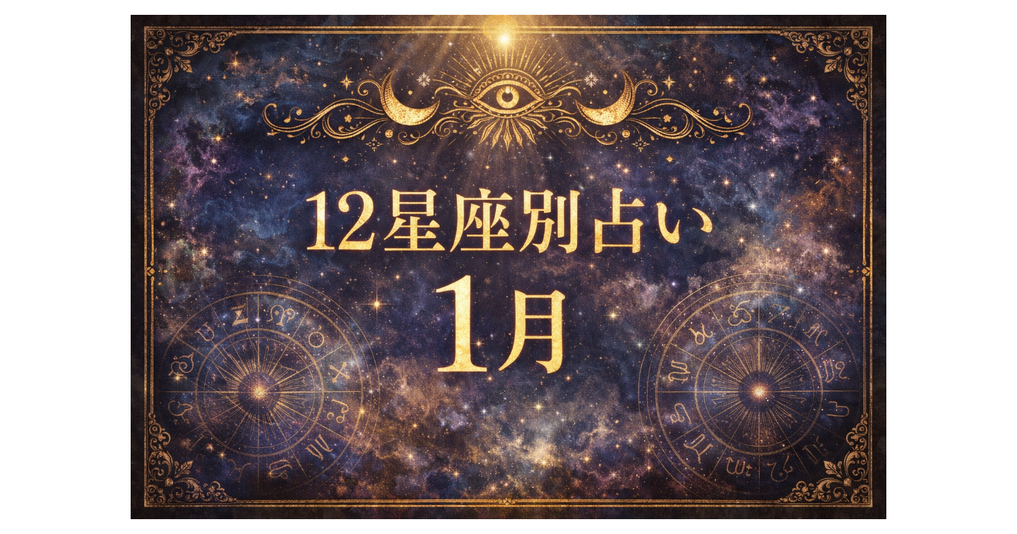 星座別【牡羊座】１月の運勢