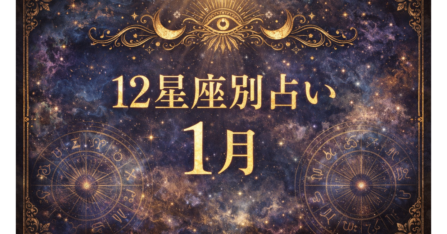 星座別【牡牛座】１月の運勢