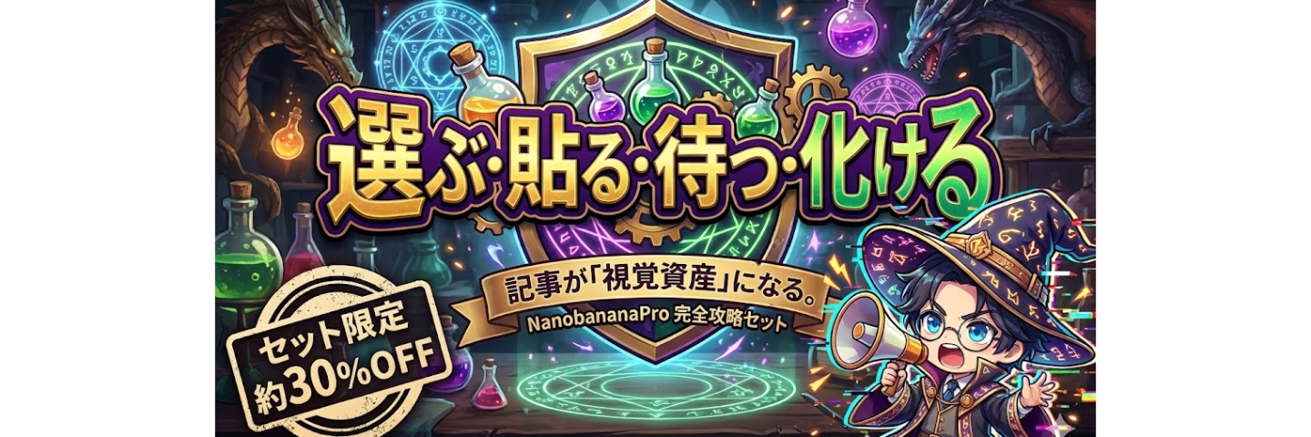 選ぶ・貼る・待つ・化ける。記事をサムネ・漫画にする視覚資産術