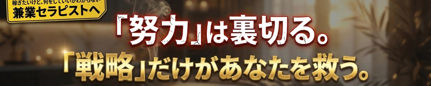 みなせ＠元No.1｜兼業セラピストの「攻略本」