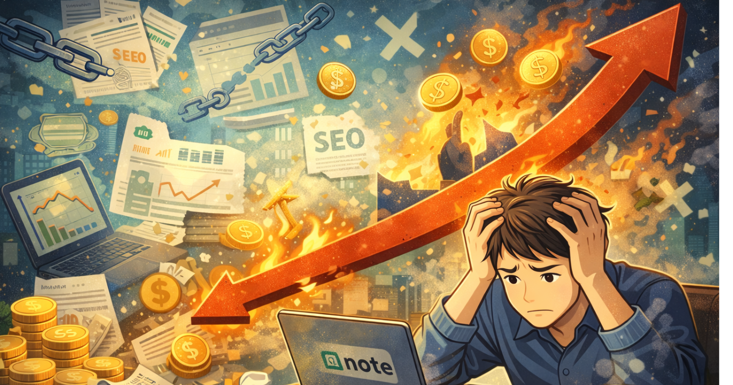 何故noteが資産にならない人が多いのか？