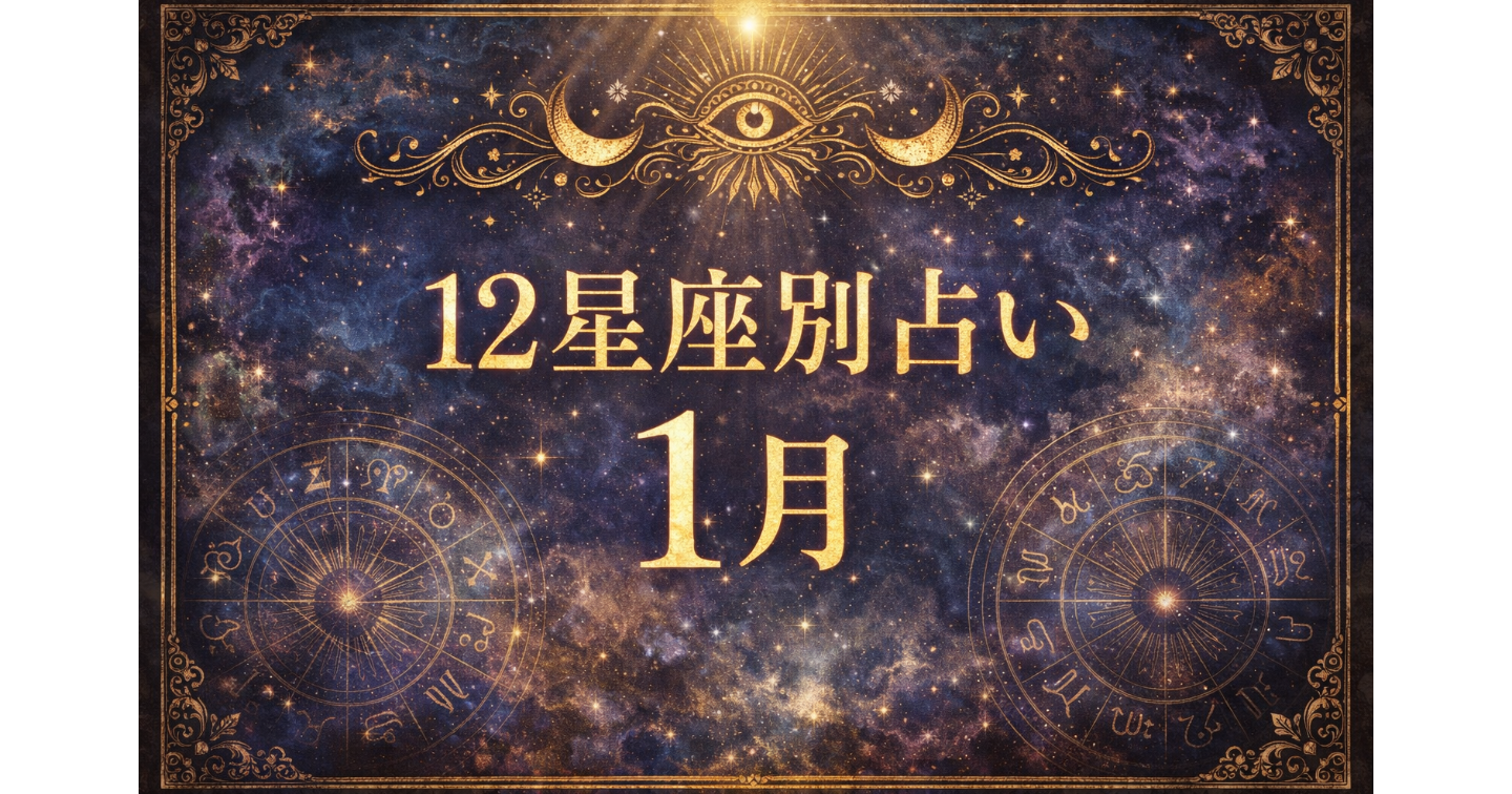 星座別【乙女座】１月の運勢
