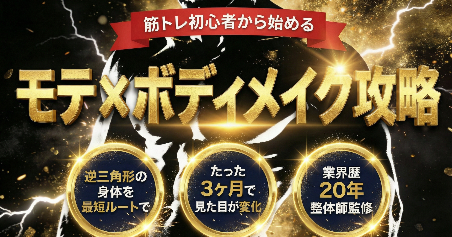 「BE：BODY」初心者からから始めるモテ×ボディメイク攻略