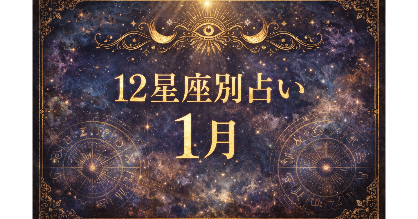 星座別【魚座】１月の運勢