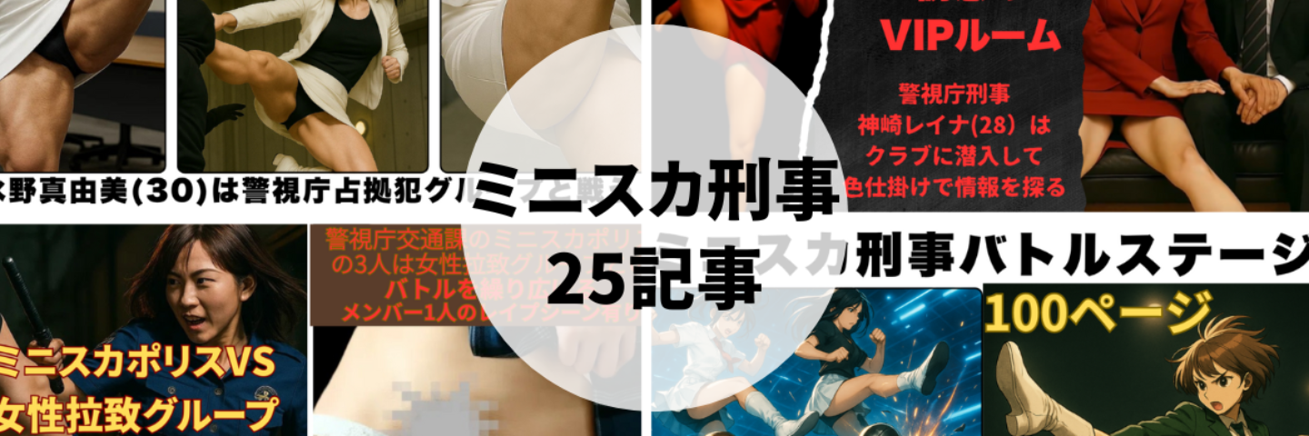 ミニスカ刑事25記事、1月3日まで400円、1月4日から800円