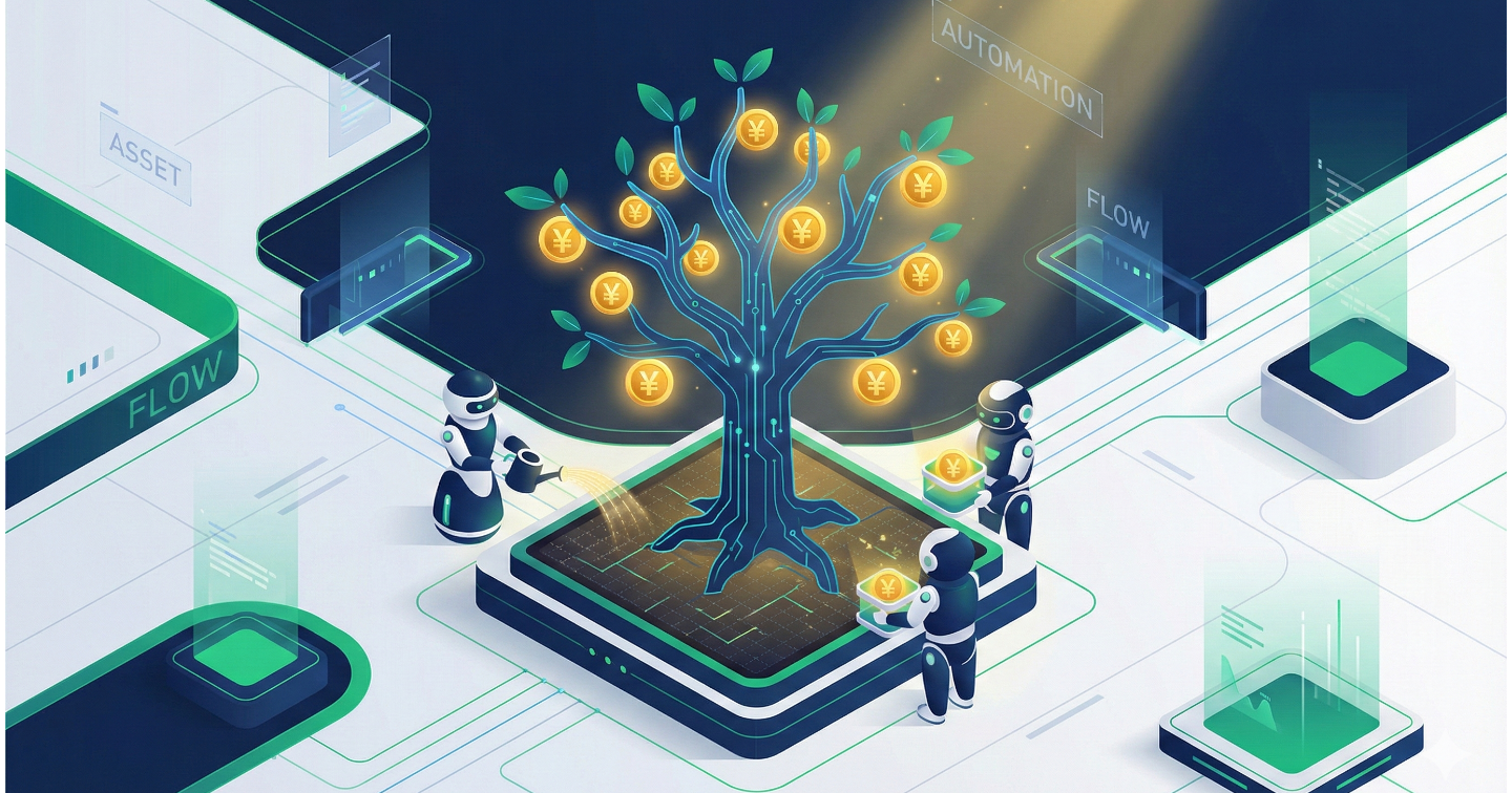 【即金性S】「超・独占」AIエージェント式：月5万×3本のなる木を植える『デジタル地主』構築論【再現率99%】