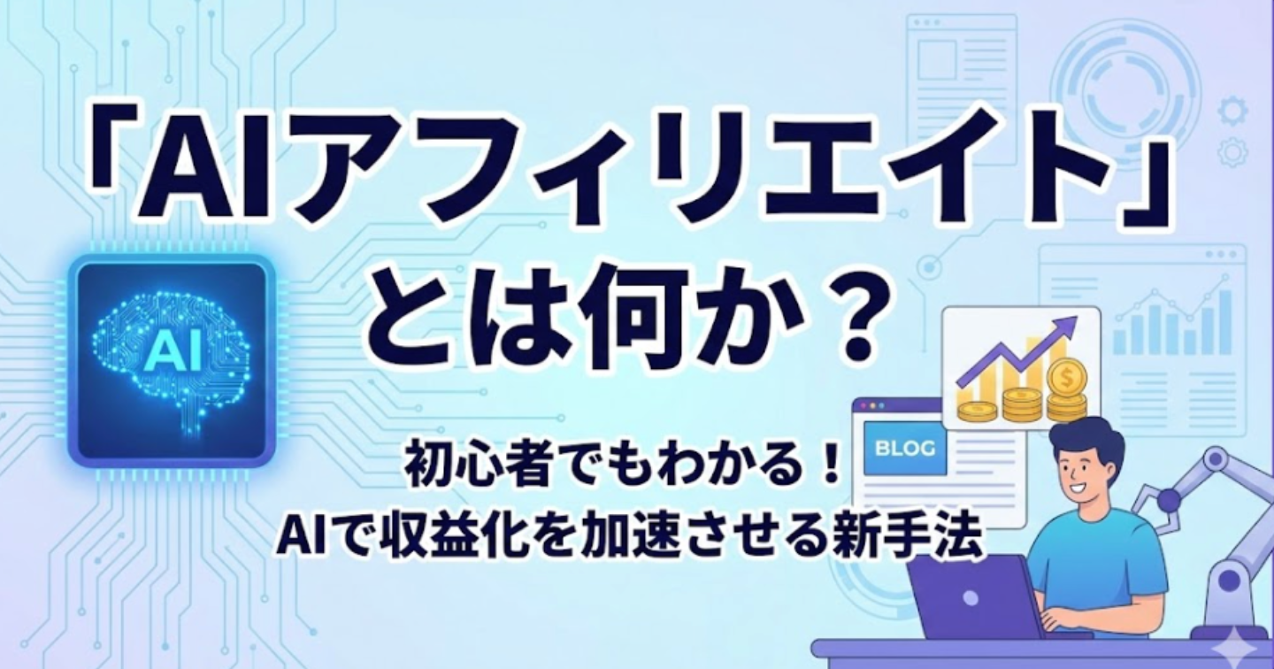 「AIアフィリエイト」とは何か？