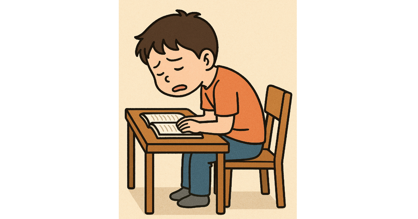 姿勢がわるい、力が抜けているように見えるお子さんを感覚統合の視点からみる話