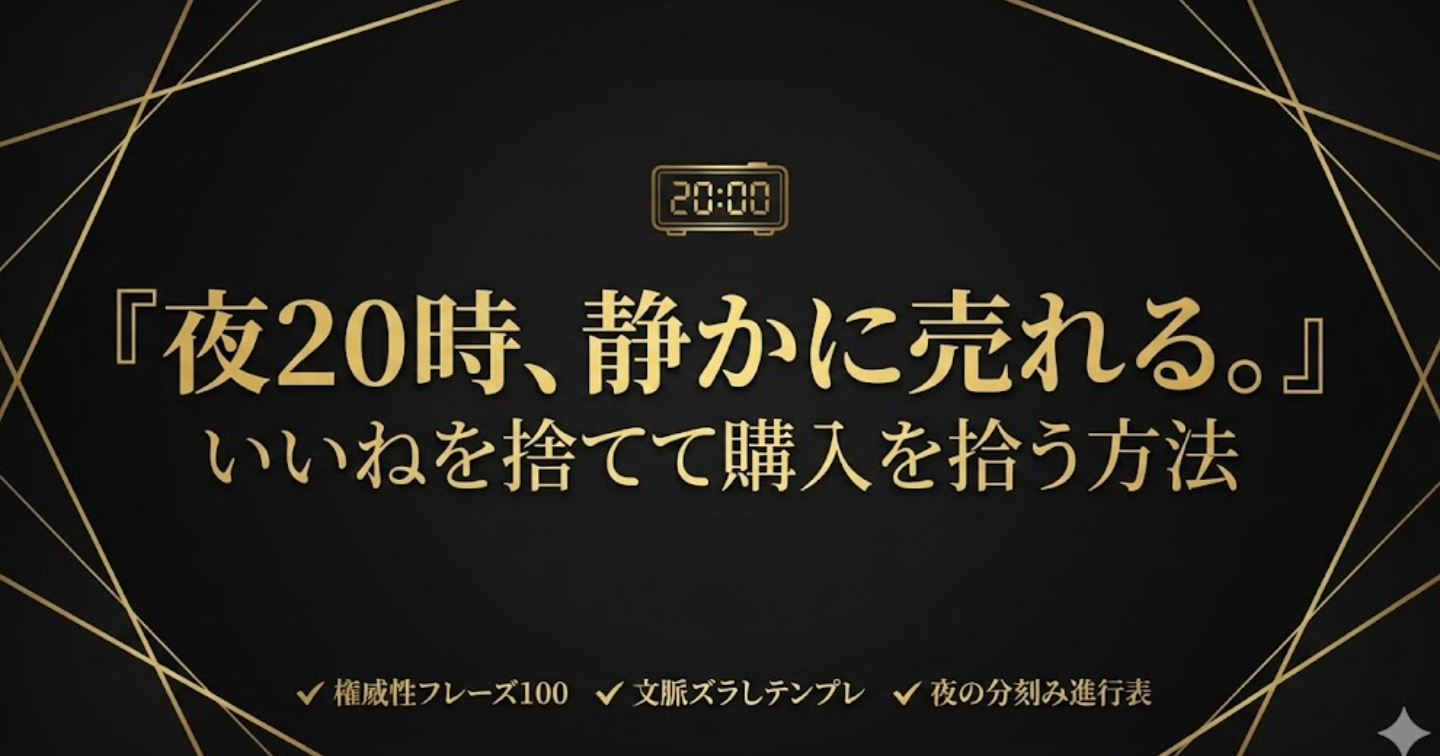 【2026年版】「権威者の言葉×夜20時」で脳をハックするSNS収益化の法則