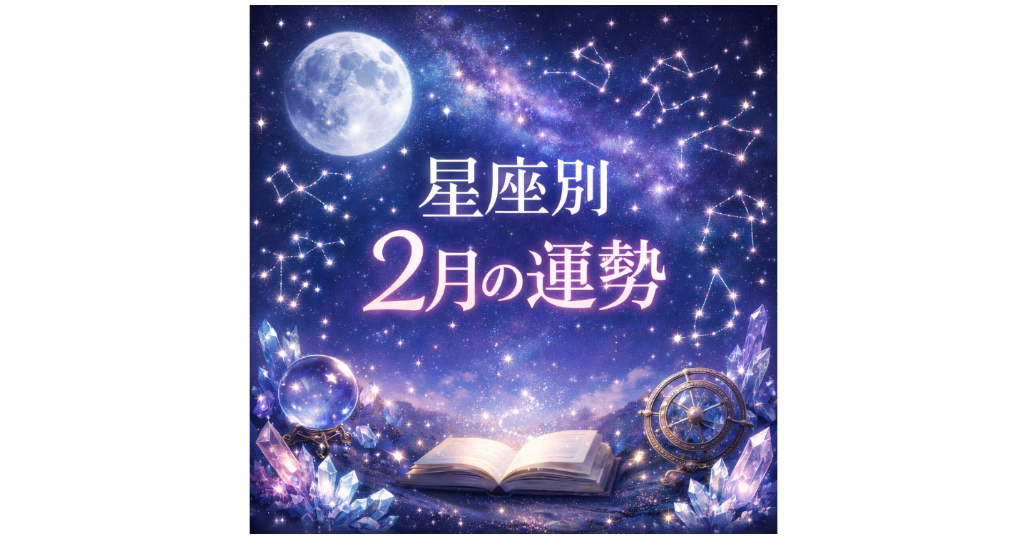 【獅子座｜2月の星座別運勢】