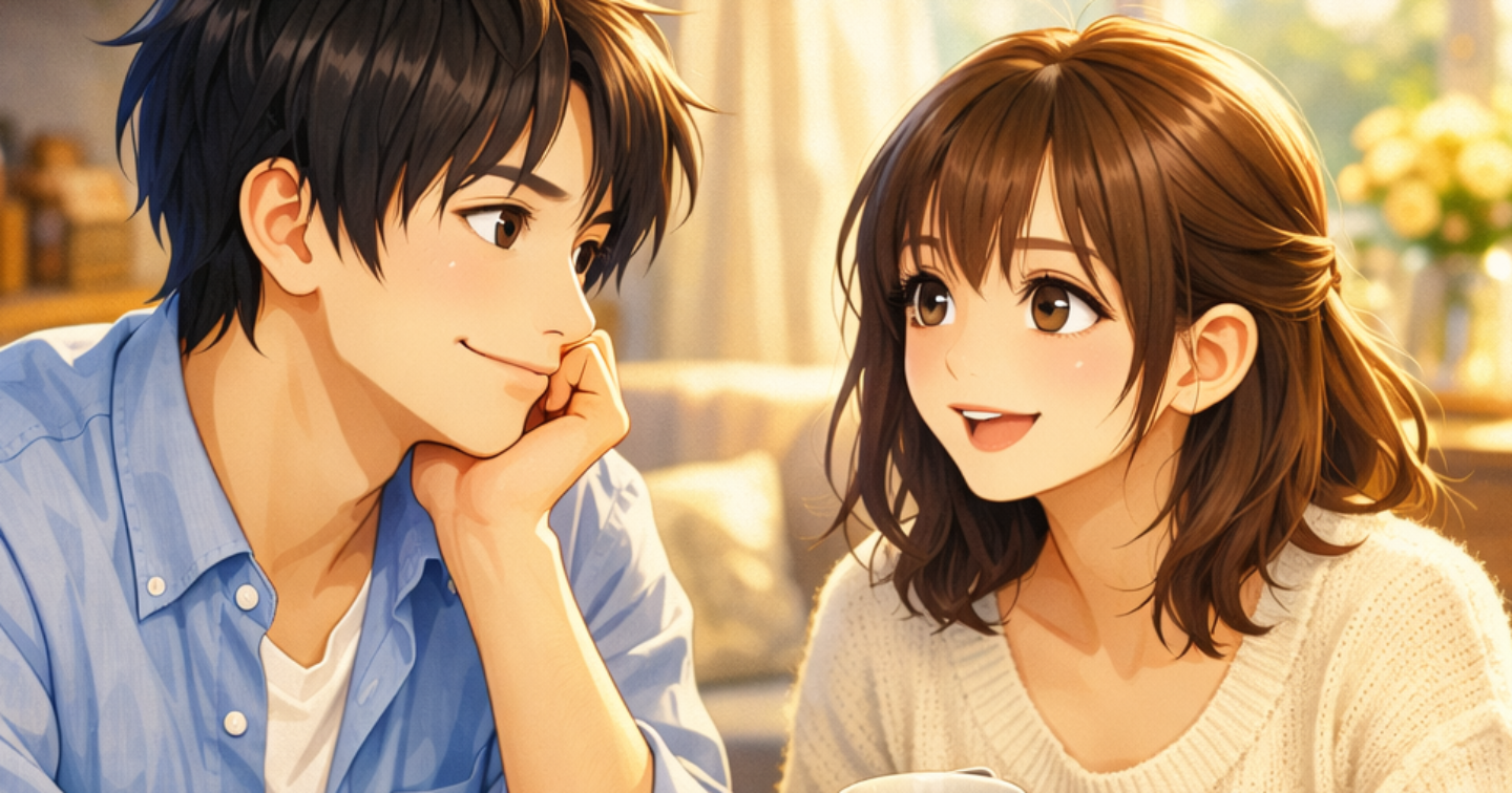 愛する妻とつくる幸せな家庭は、小さな質問で「お金の会話」が整った。