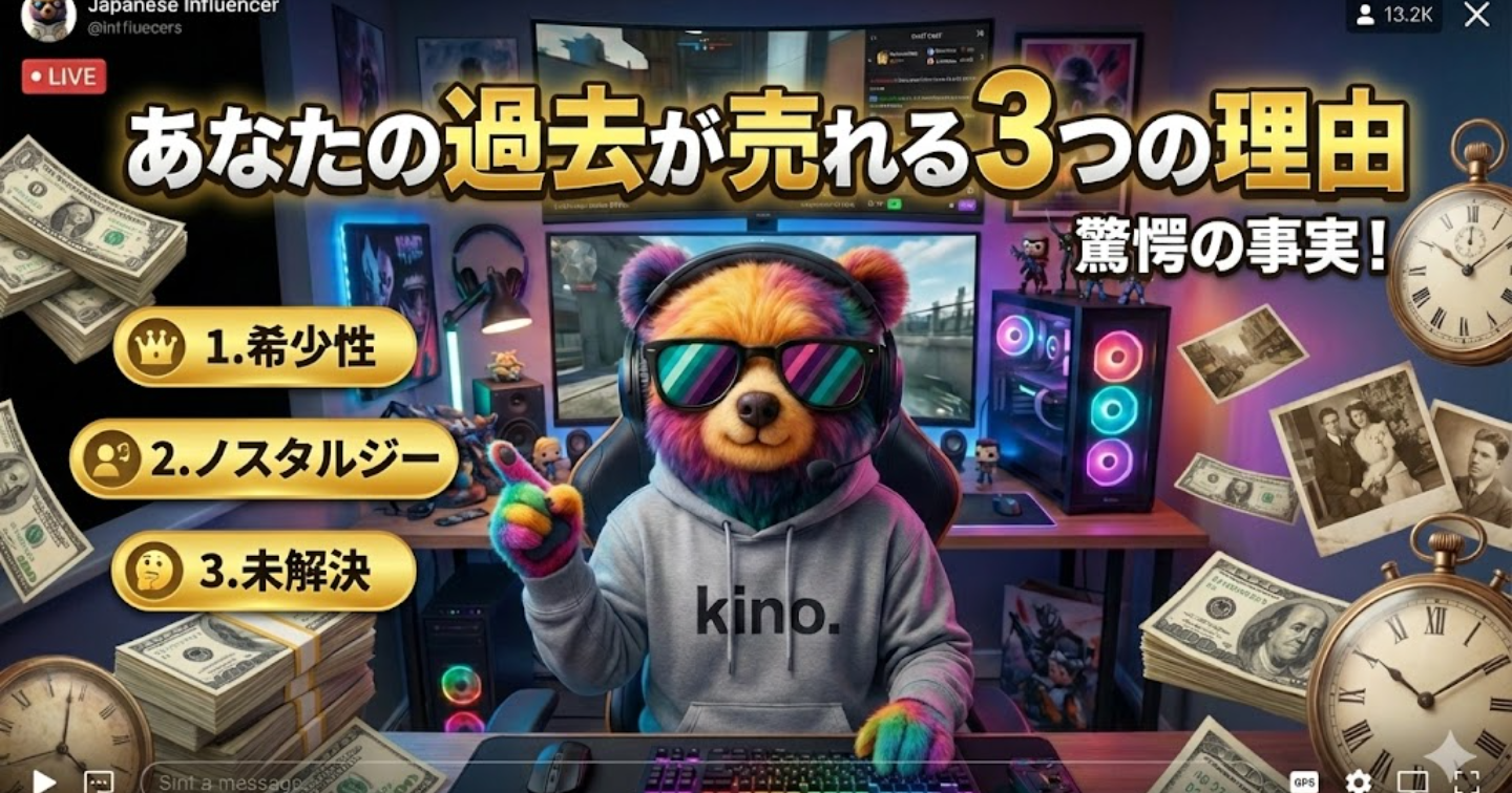 あなたの過去が売れる3つの理由