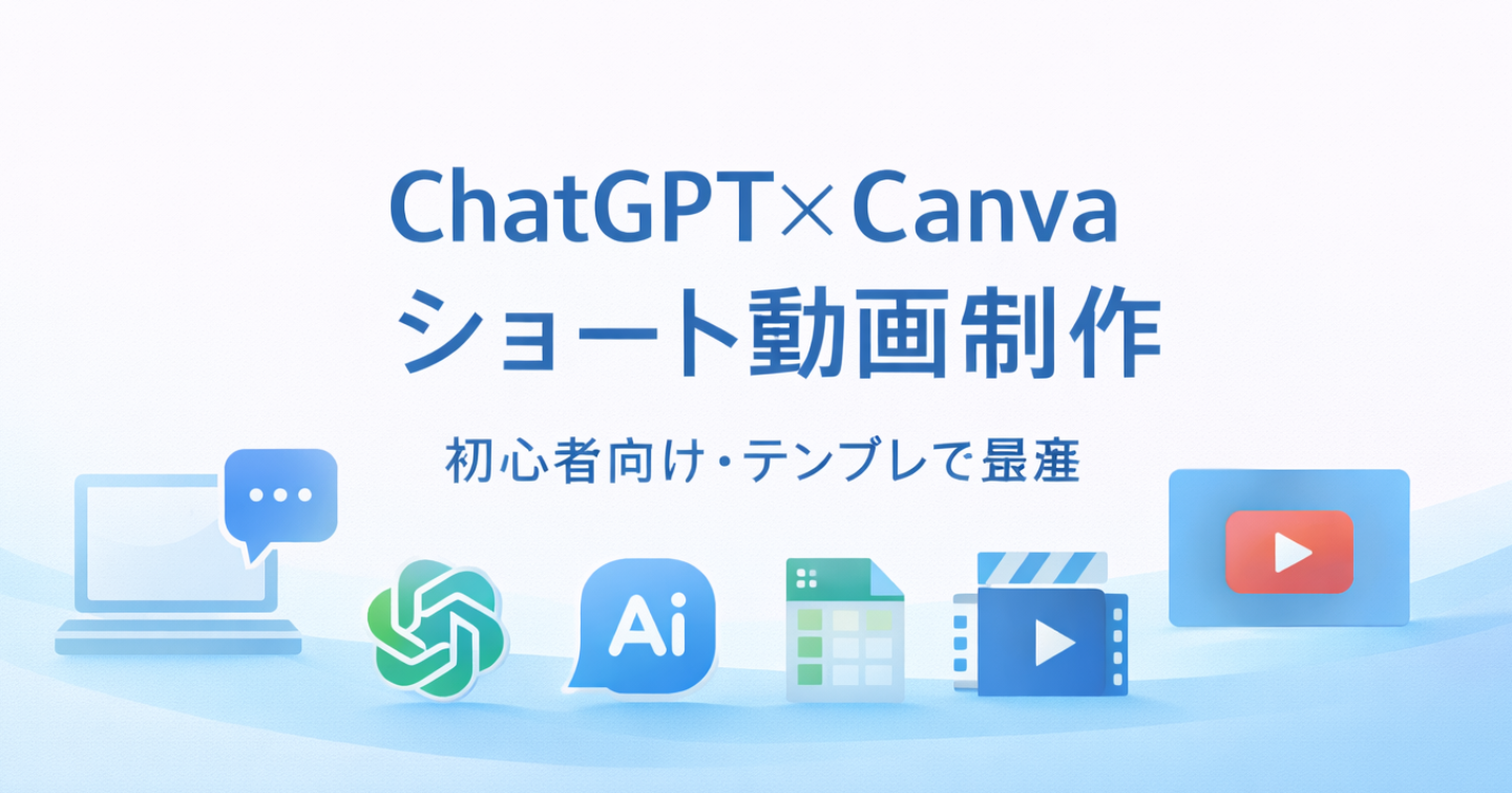 ショート動画副業で損してる人が今すぐやめて：ChatGPT×Canvaで量産する最短ルート