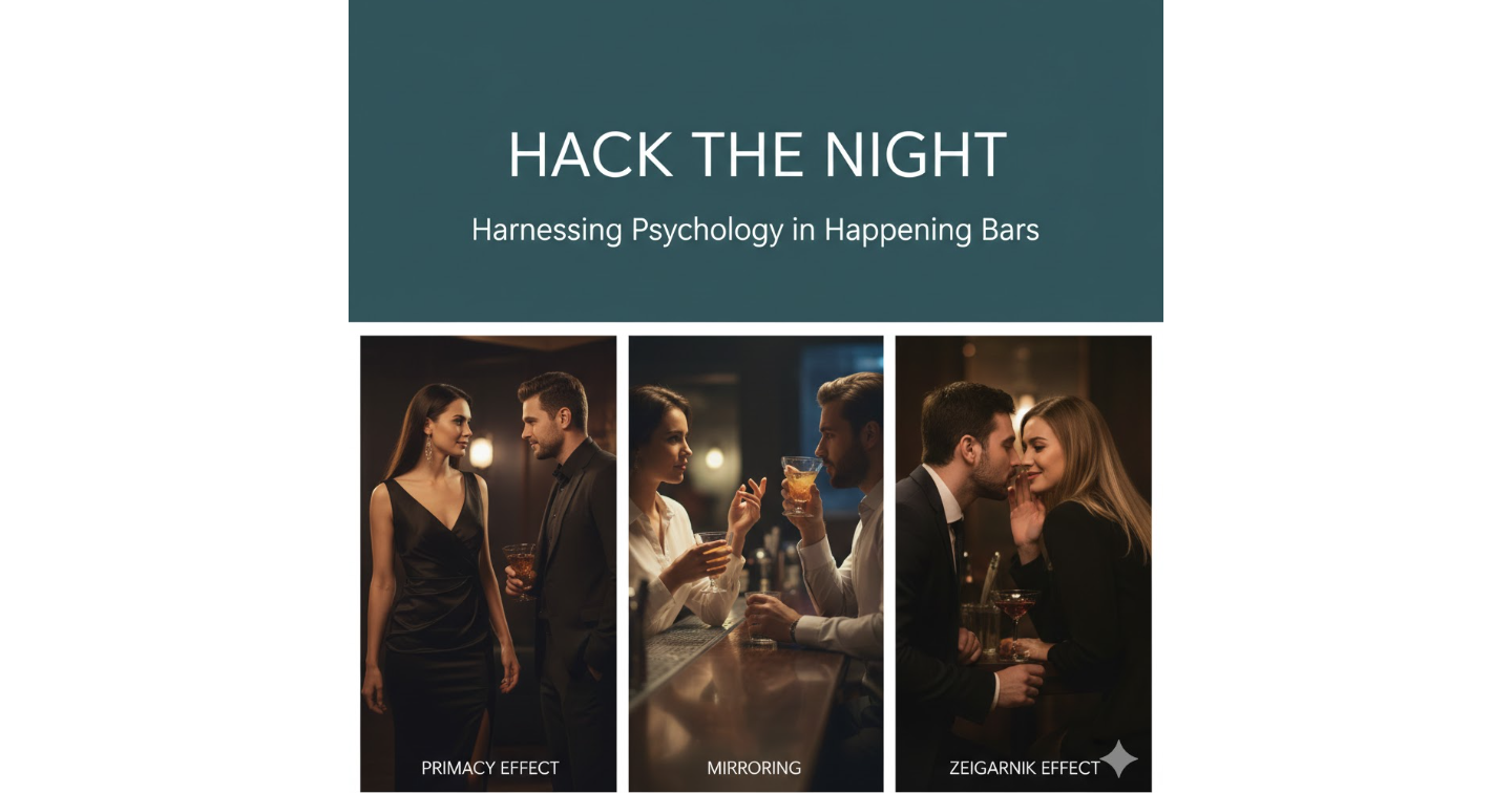 ハプニングバーで使える心理学テクニック