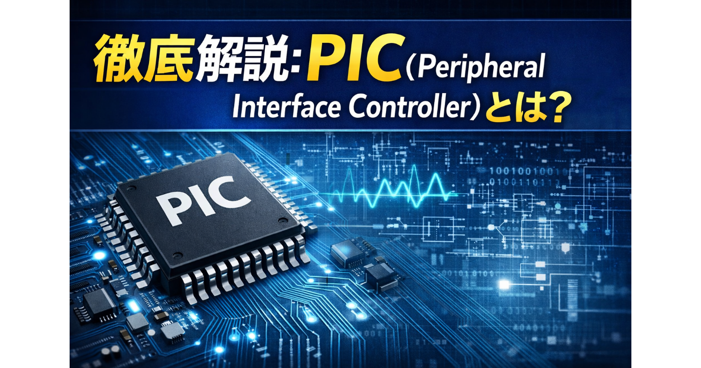 徹底解説：PIC（Peripheral Interface Controller）とは？